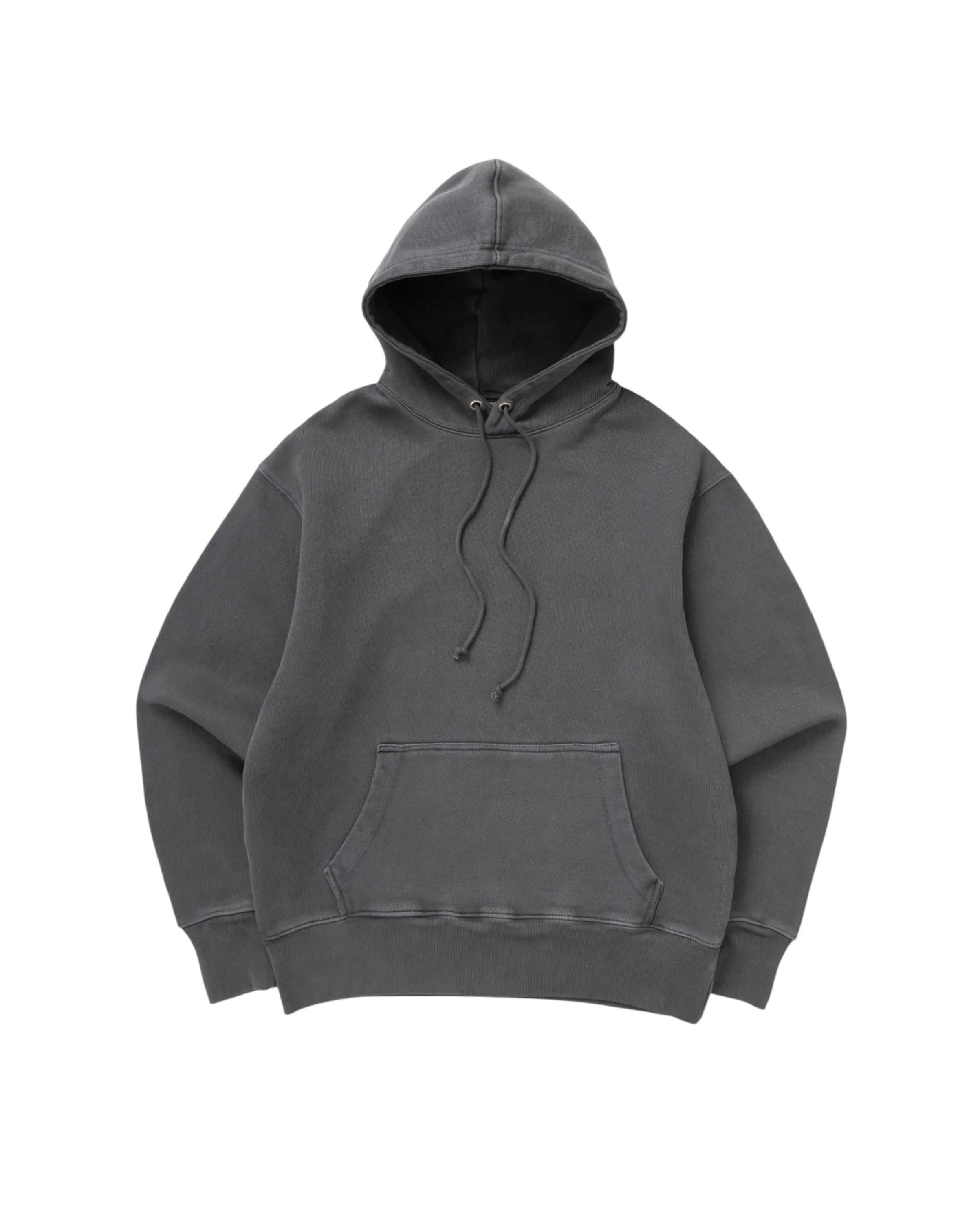 Loopback Hoodie Washed Black