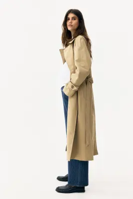 MAMA Jean large - Bleu denim/rayures tennis — photo 4