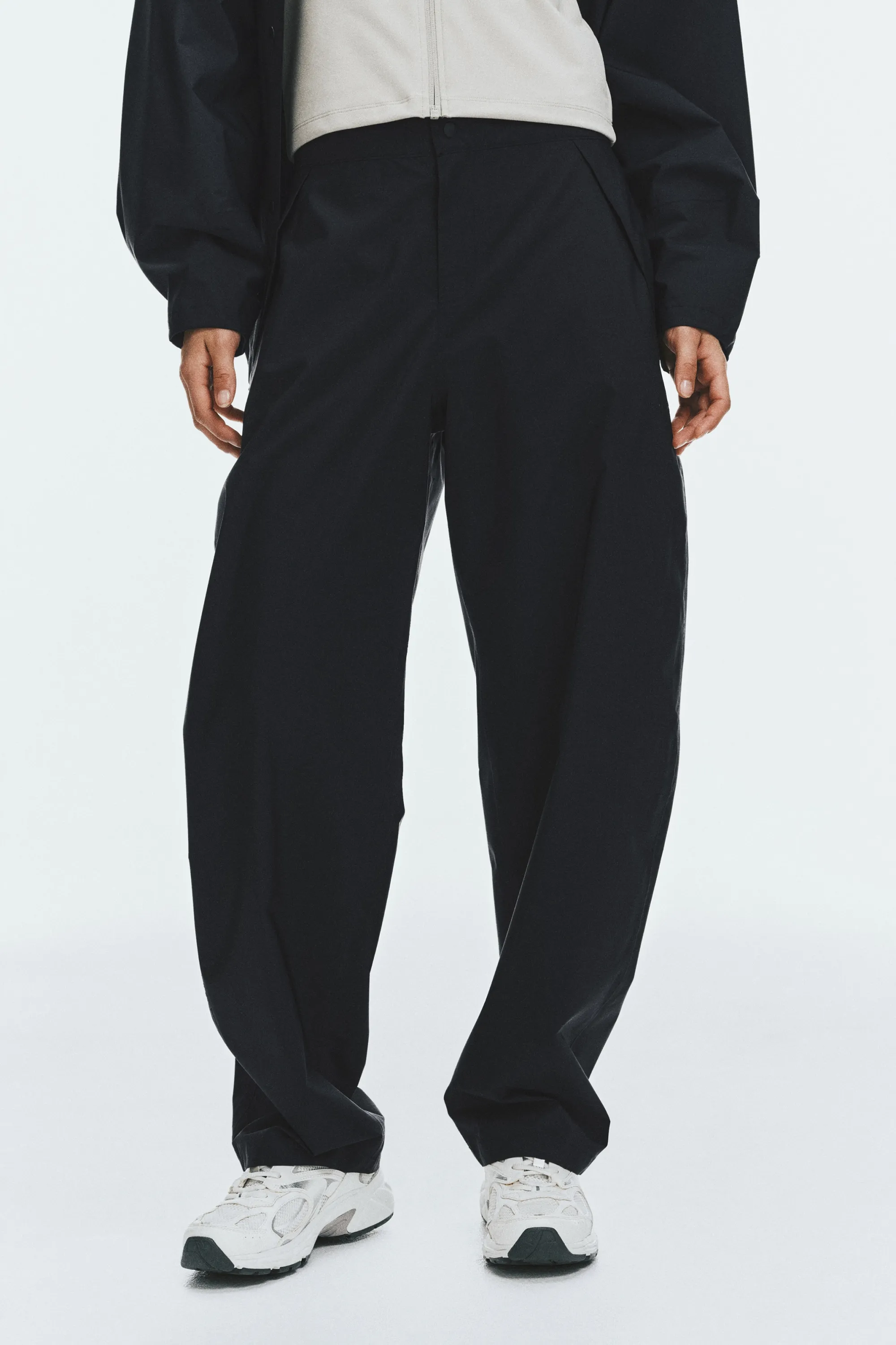 Pantalon de pluie à jambes barrel StormMove™ - Noir