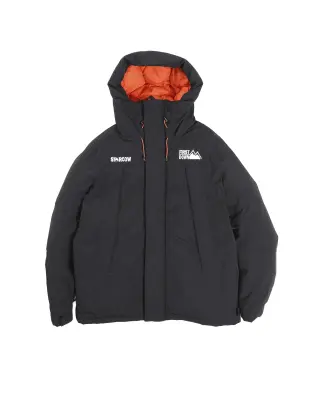 X Starcow WRAP Down Parka Black / Orange — photo 1