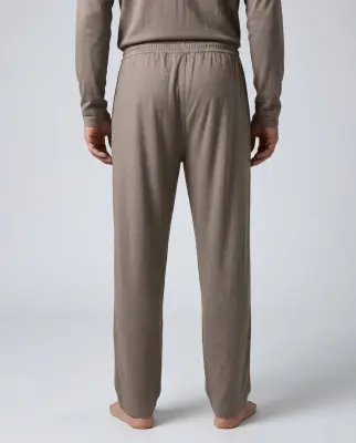 Pantalon Coffee Latte en Coton / Lin — photo 4