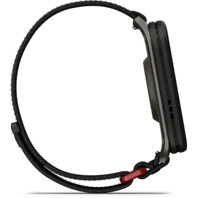 Garmin Venu X1 Noir fond titane Gray bracelet nylon ComfortFit noir 010-02980-02 — photo 3