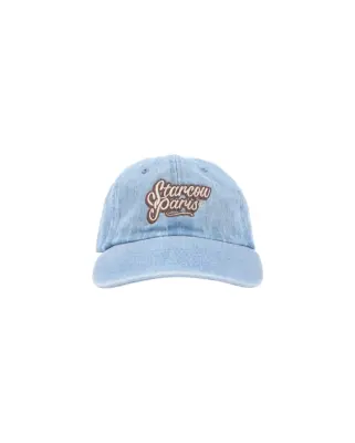 x With Vivid Color baseball cap Denim — photo 1