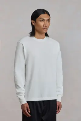 T-shirt Thermal 'Uuunder Tee'  - Blanc — photo 4
