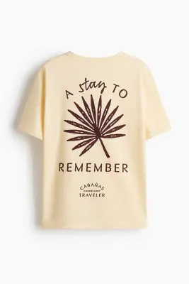 T-shirt imprimé - Jaune/Condé Nast Traveller — photo 4