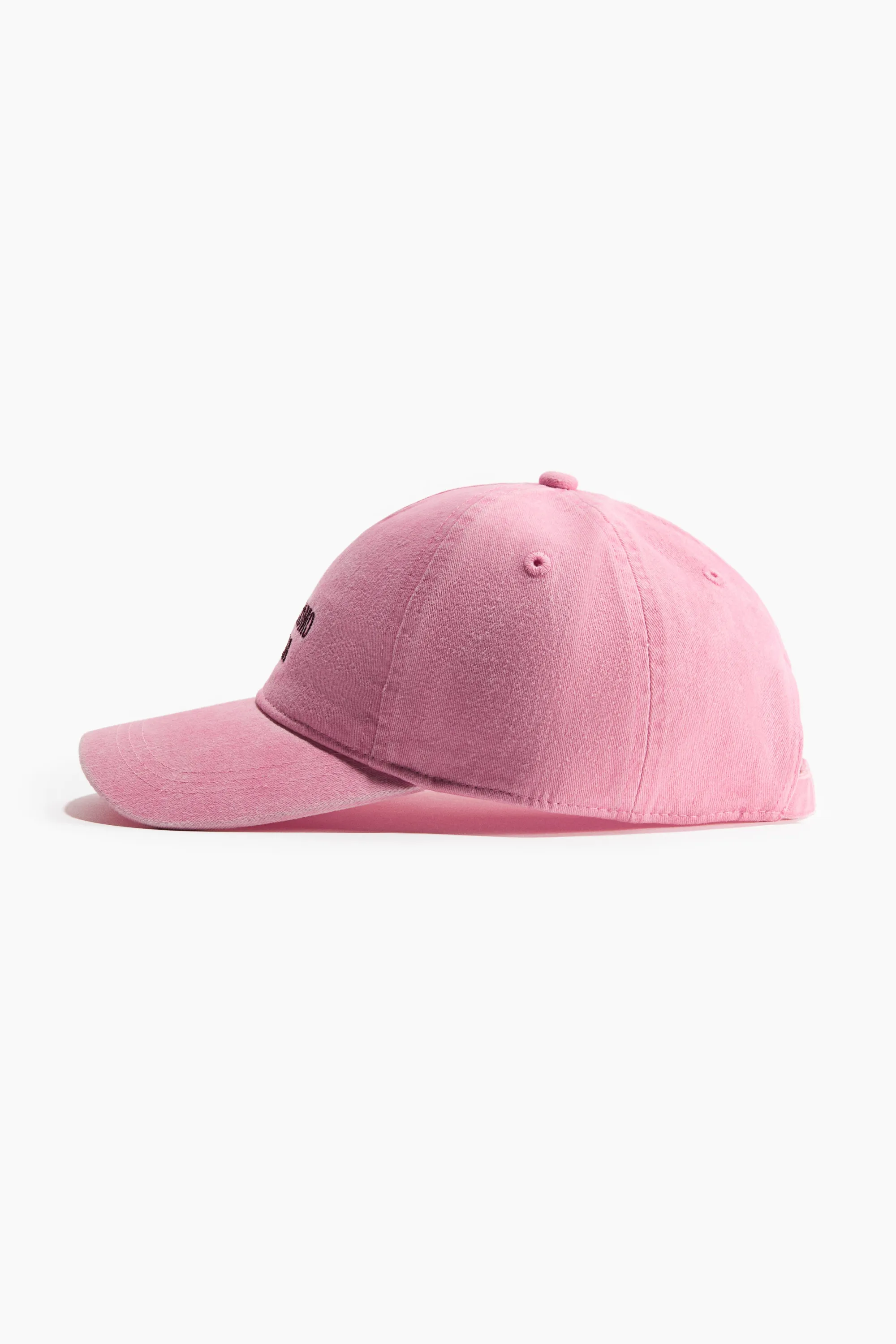 Casquette en twill de coton - Rose ancien/Lake Como