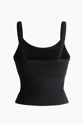 Débardeur avec soutien-gorge intégré SoftMove™ - Noir — photo 5