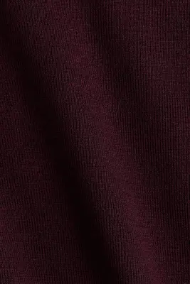 T-shirt en maille fine - Bordeaux — photo 4