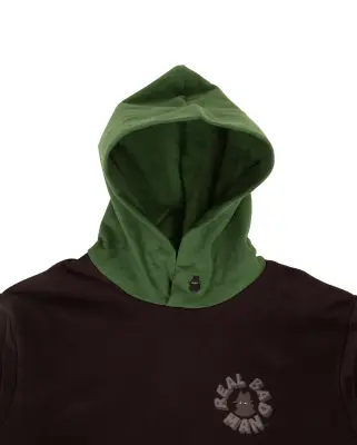 Fleece Hoodie Washed Black — photo 2