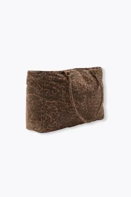 Grand sac en toile léopard — photo 1