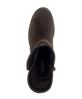 Bottines Gabor 71.713.18 Marron - Lacets Grande Pointure Femme — photo 5