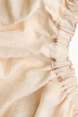 Robe maxi avec dos ouvert - Beige clair — photo 3