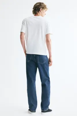 Original Straight Jeans - Bleu denim foncé — photo 3