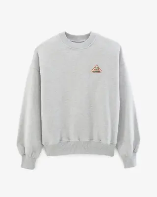 Sweat Virgile gris clair Balzac Paris x Pyrenex — photo 3