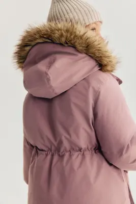Water-repellent parka - Rose ancien — photo 4