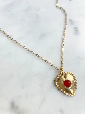Nouveau ! ALHAJA Pendentif Corazon Agathe — photo 2
