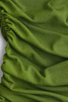 Robe de plage avec cordons de serrage - Vert — photo 5