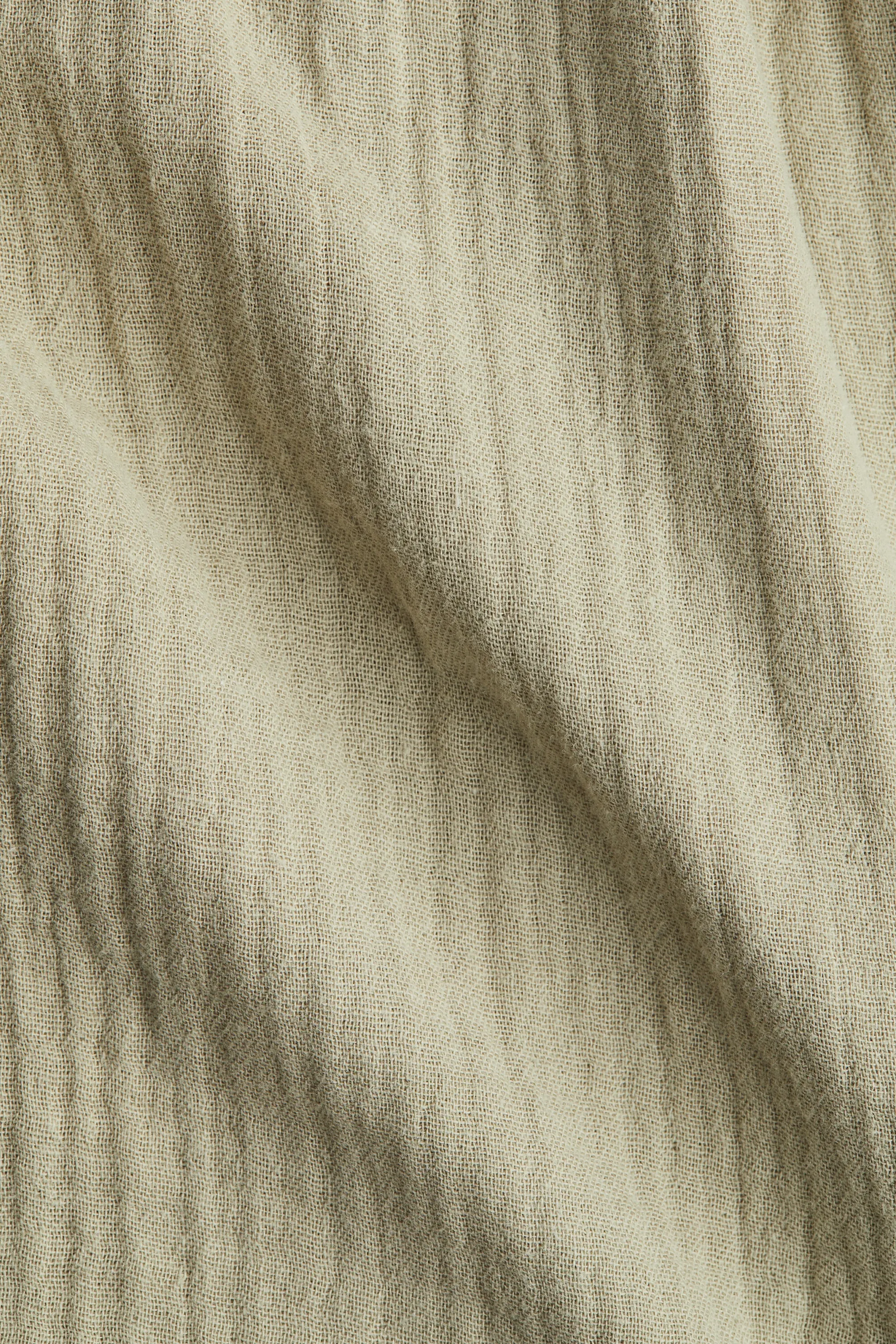Robe en mousseline de coton - Vert clair