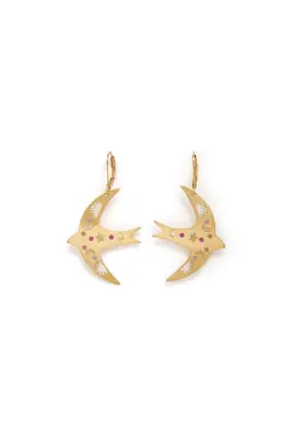 Boucles D'Oreilles Mouss Or — photo 2