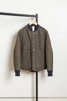Konrad – HENRY JACKET – Black/ Khaki — photo 5