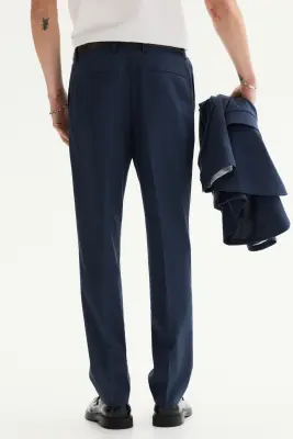 Pantalon de costume Slim Fit - Bleu foncé — photo 2