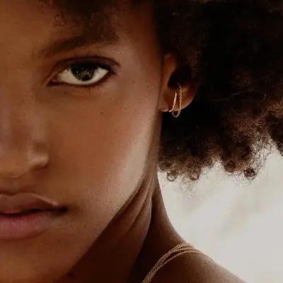 Ear cuff Promesse doré – BDM Studio — photo 5