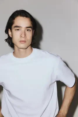 T-shirt Cooling Relaxed Fit - Blanc — photo 1
