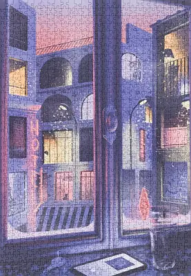 Puzzle 1000 pièces La neige qui tombe – Jour Férié — photo 2
