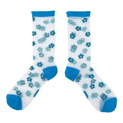 Chaussettes transparentes Myosotis Coucou Suzette — photo 5
