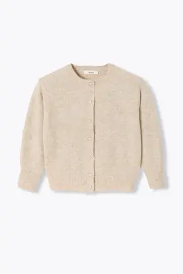 Cardigan enrichi en laine