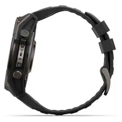 Garmin Fenix 9 amoled 51mm sapphire Titane Carbon Gray DLC bracelet noir 010-04763-11 — photo 4