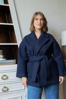 Manteau Yoko - marine — photo 3