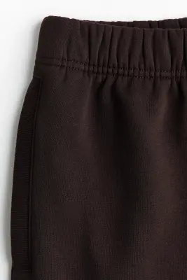 Short en molleton - Marron foncé — photo 3