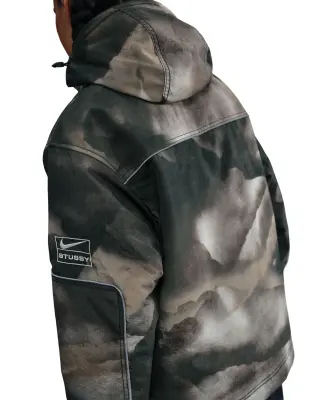 x Stussy Utility Hooded Jacket Multi-Color Medium Ash — photo 4