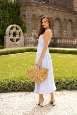 Hannah Maxi Dress - Blue — photo 4