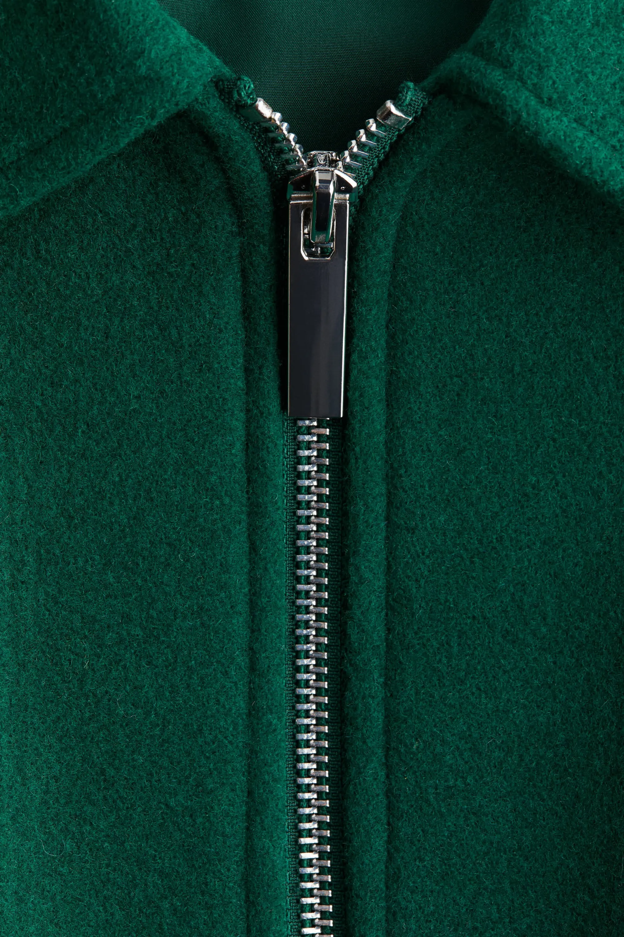 Veste oversize - Vert/Stockholm