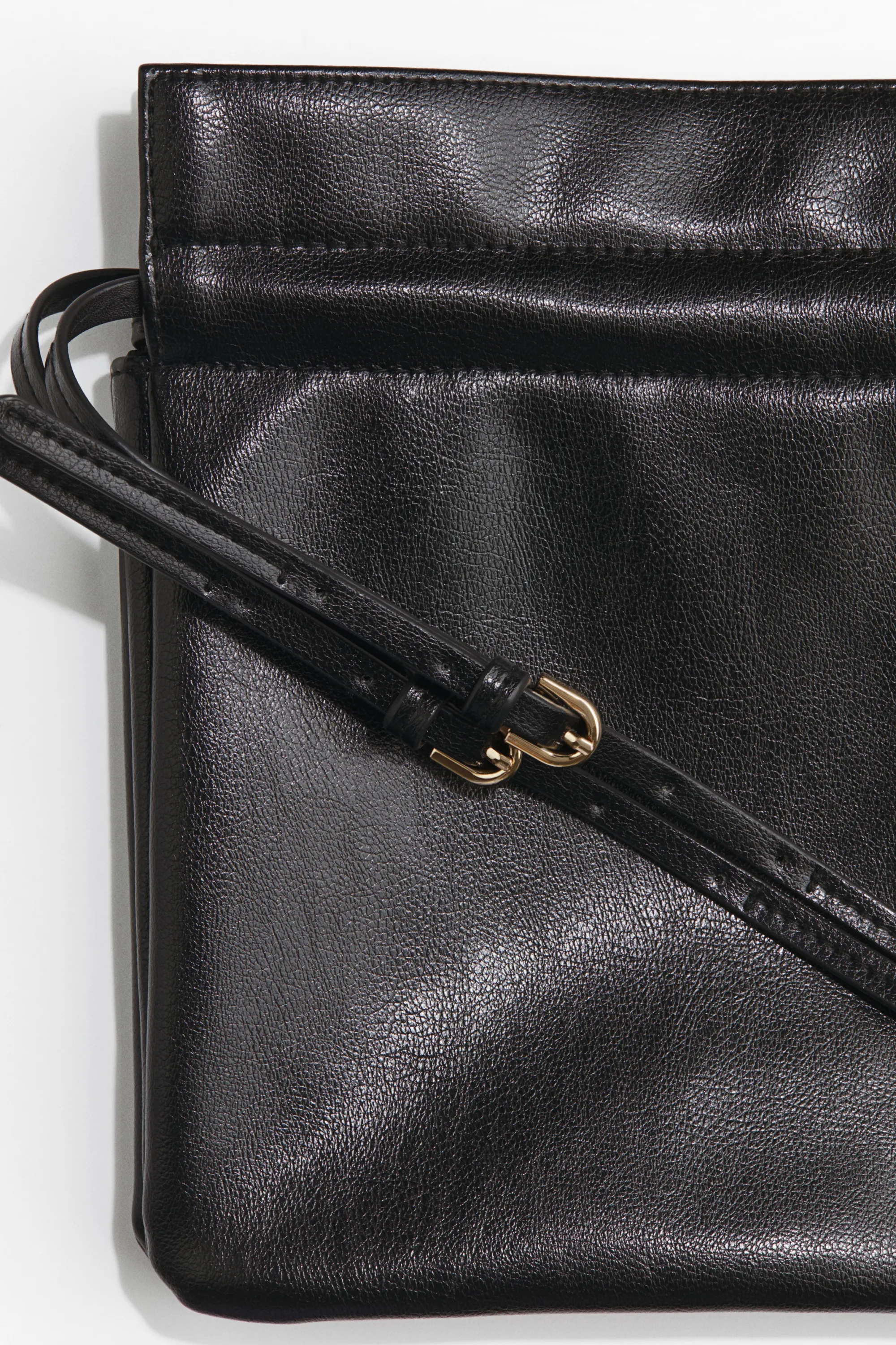 Sac seau crossbody - Noir