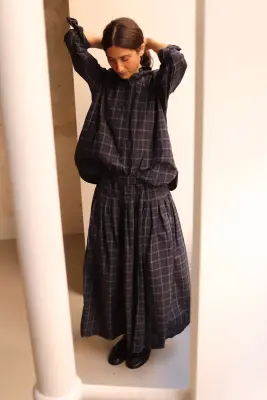 Bergfabel – FARMER SKIRT BFWSK37/ K168 – WINDOW CHECK — photo 3