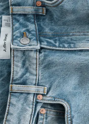 Jean fuselé - Bleu clair — photo 2