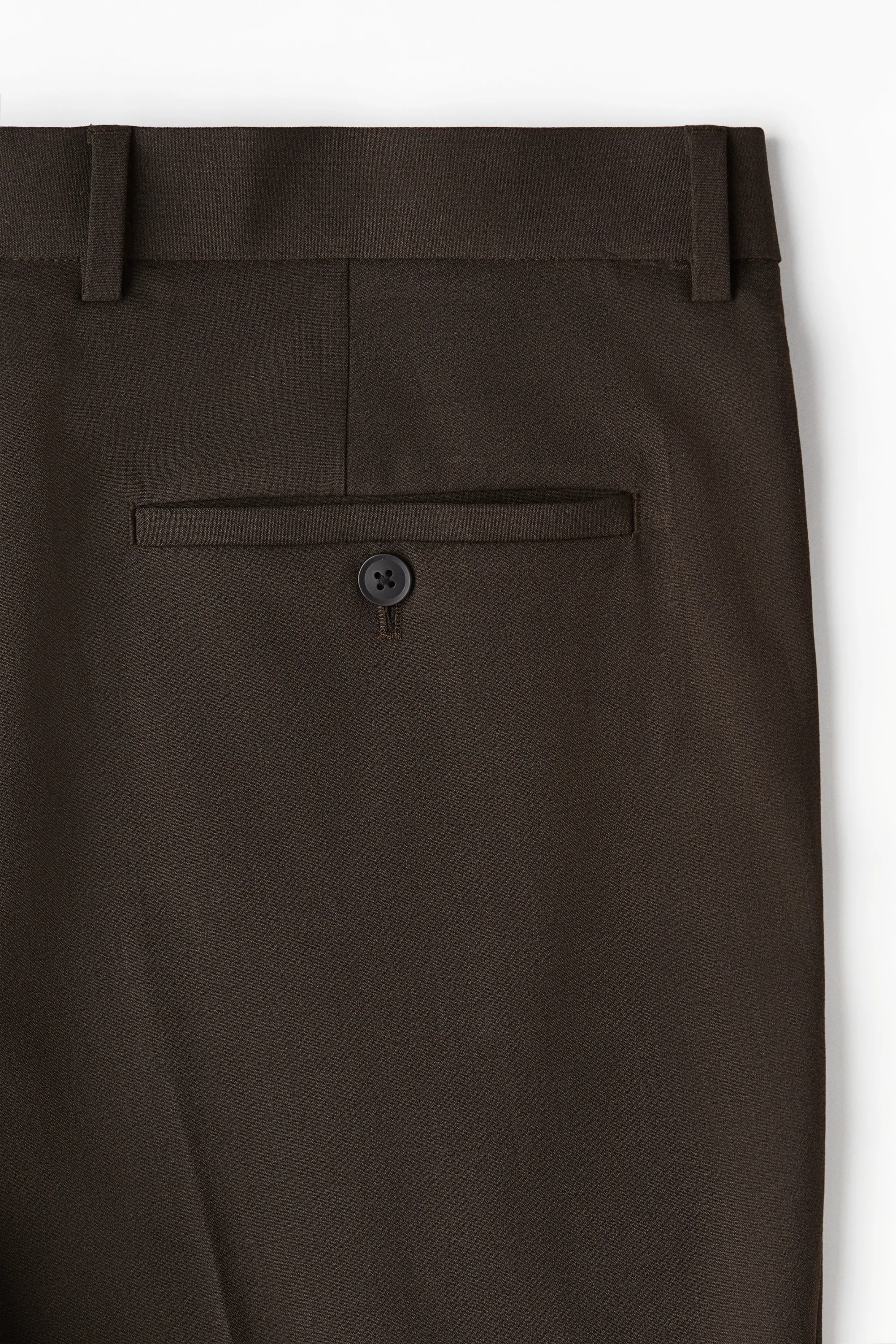 Pantalon chic Slim Fit - Marron