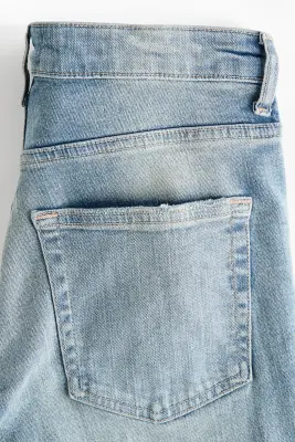 Flared High Jeans - Bleu denim clair — photo 5