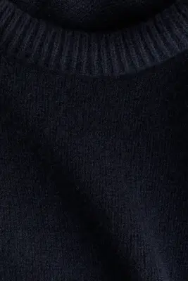 Pull en laine - Bleu marine — photo 2