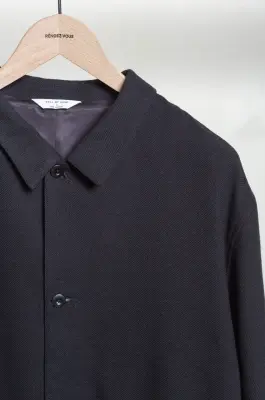 Roberto Collina – Knit LS Shirt – Navy — photo 2
