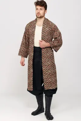 Kimono en coton imprimé — photo 1