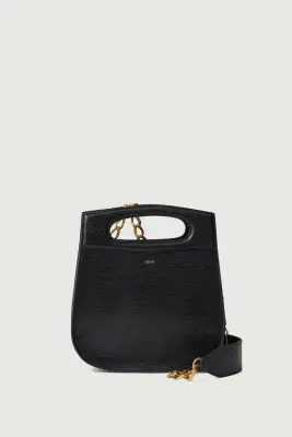 SAC CHERI NOIR LÉZARD — photo 1