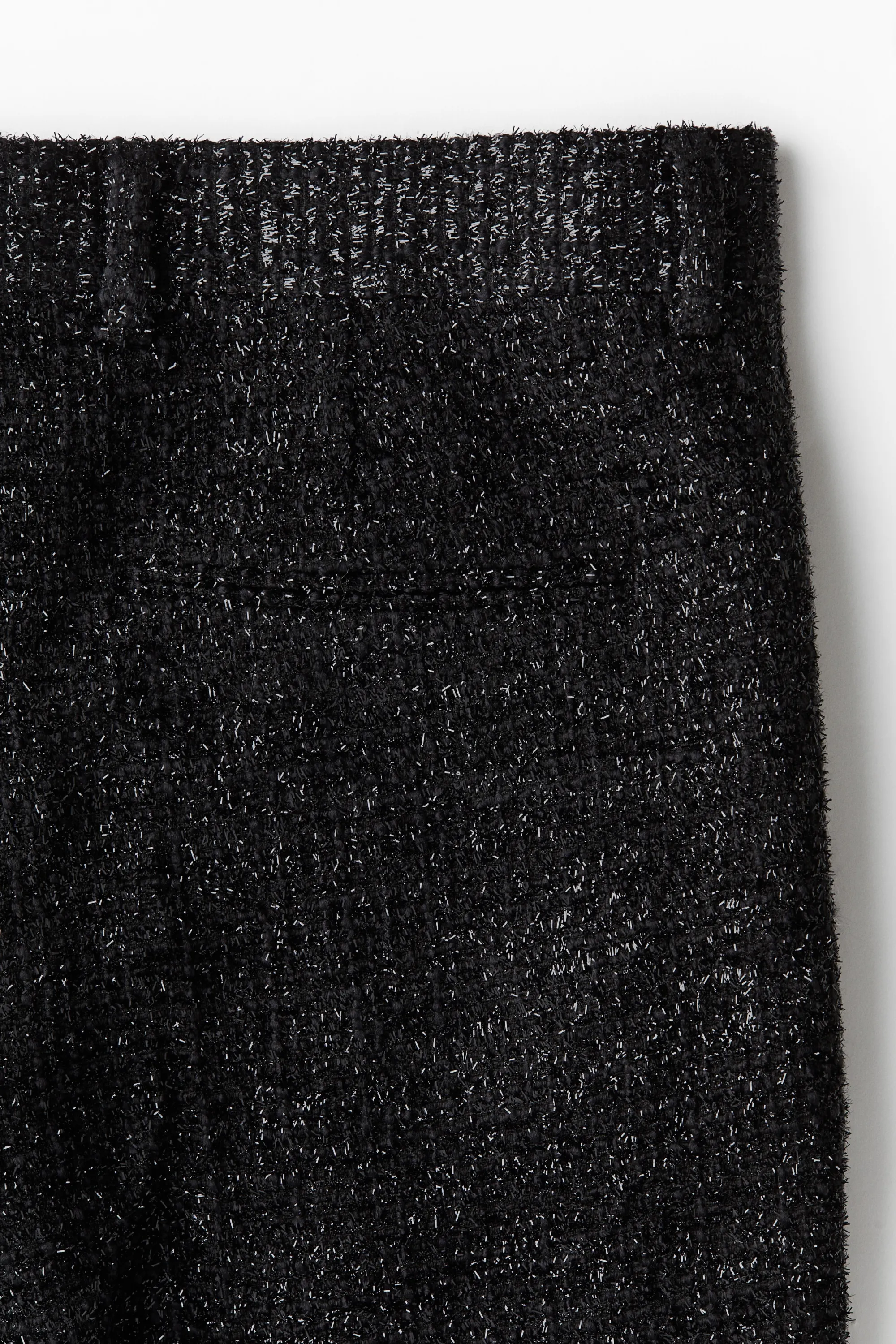 Pantalon chic scintillant Relaxed Fit - Noir