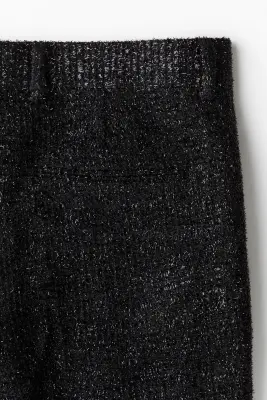 Pantalon chic scintillant Relaxed Fit - Noir — photo 1
