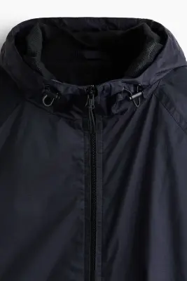 Veste coupe-vent en nylon - Bleu marine — photo 5