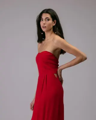 Robe longue Balou Rouge – Karma Koma — photo 3