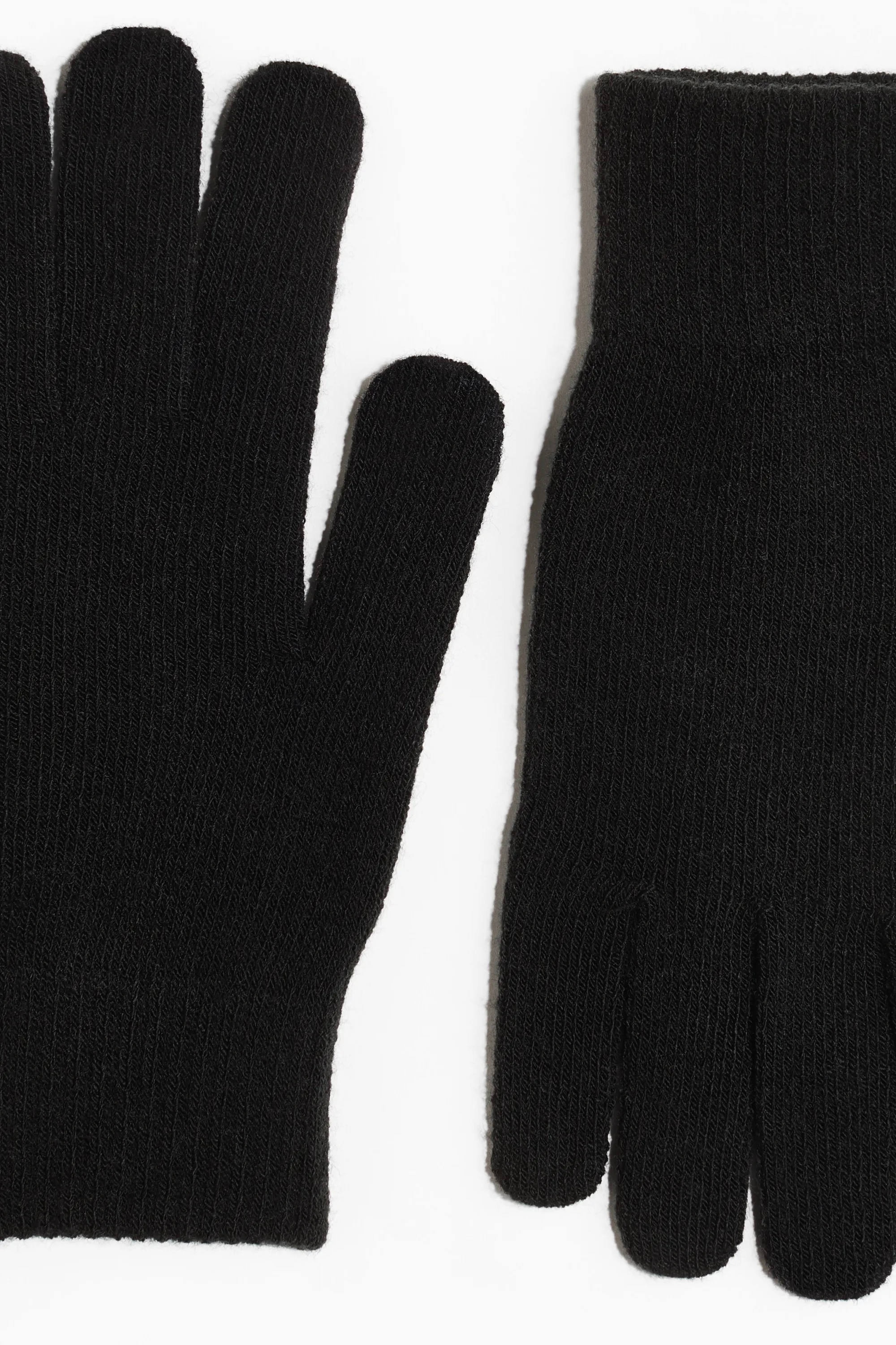 Lot de 2 paires de gants - Noir